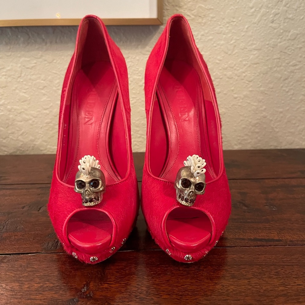 Alexander Mqueen Red Heels